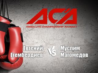 Смешанные единоборства. АСА. Евгений Егембердиев против Муслима Магомедова. Трансляция из Сочи