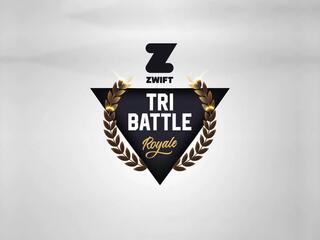 Триатлон. Zwift tri battle royale