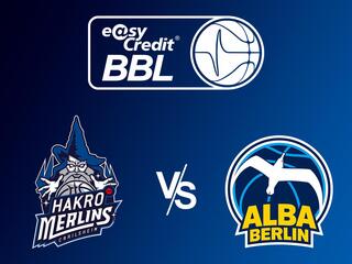 Баскетбол. Бундеслига. ХАКРО Мерлинс - Альба Берлин