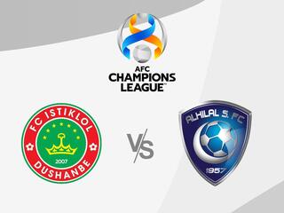 Футбол. Лига чемпионов AFC. Истиклол (Таджикистан) - Аль Хиляль (Саудовская Аравия)