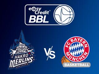 Баскетбол. Бундеслига. ХАКРО Мерлинс Крайльсхайм - Бавария Мюнхен