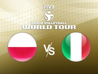 Пляжный волейбол. Мировой тур. Полуфинал. Мужчины. Польша - Италия