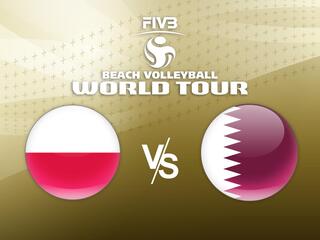 Пляжный волейбол. Мировой тур. Финал. Мужчины. Польша - Катар