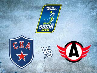 Турнир "Parimatch Sochi Hockey Open". СКА - "Автомобилист"