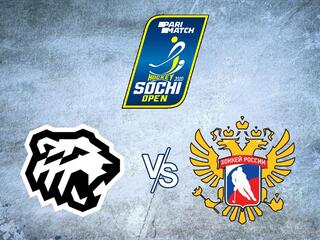 Хоккей. Предсезонный хоккейный турнир "Parimatch Sochi Hockey Open 2021". Трактор (Челябинск) - Олимпийская Сборная