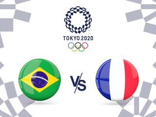 ХХXII Летние Олимпийские игры. Волейбол. Мужчины. Бразилия - Франция
