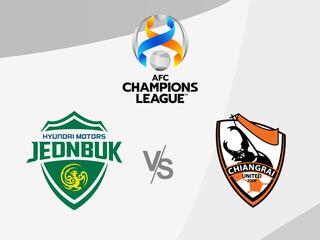 Футбол. Лига чемпионов AFC20/21. Чонбук (Южная Корея) - Чианграй Юнайтед (Таиланд)