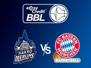 Баскетбол. Бундеслига. Плей-офф. ХАКРО Мерлинс Крайльсхейм - Бавария Мюнхен