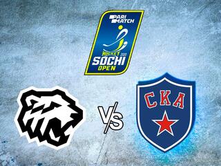 Хоккей. Предсезонный турнир Sochi Hockey Open - 2021. Трактор - СКА (Санкт-Петербург)