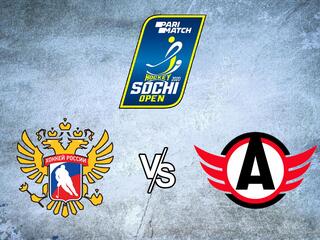 Хоккей. Предсезонный хоккейный турнир "Parimatch Sochi Hockey Open 2021". Олимпийская Сборная России - Автомобилист Екатеринбург