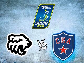 Хоккей. Предсезонный турнир Sochi Hockey Open - 2021. Трактор (Челябинск) - СКА (Санкт-Петербург)