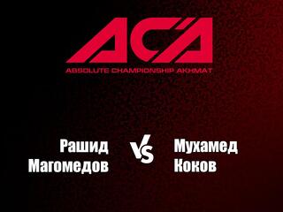 Смешанные единоборства. АСА. Рашид Магомедов против Мухамеда Кокова. Трансляция из Санкт-Петербурга