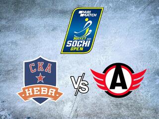 Хоккей. Предсезонный хоккейный турнир Parimatch Sochi Hockey Open 2021. СКА СПб - Автомобилист (Екатеринбург)