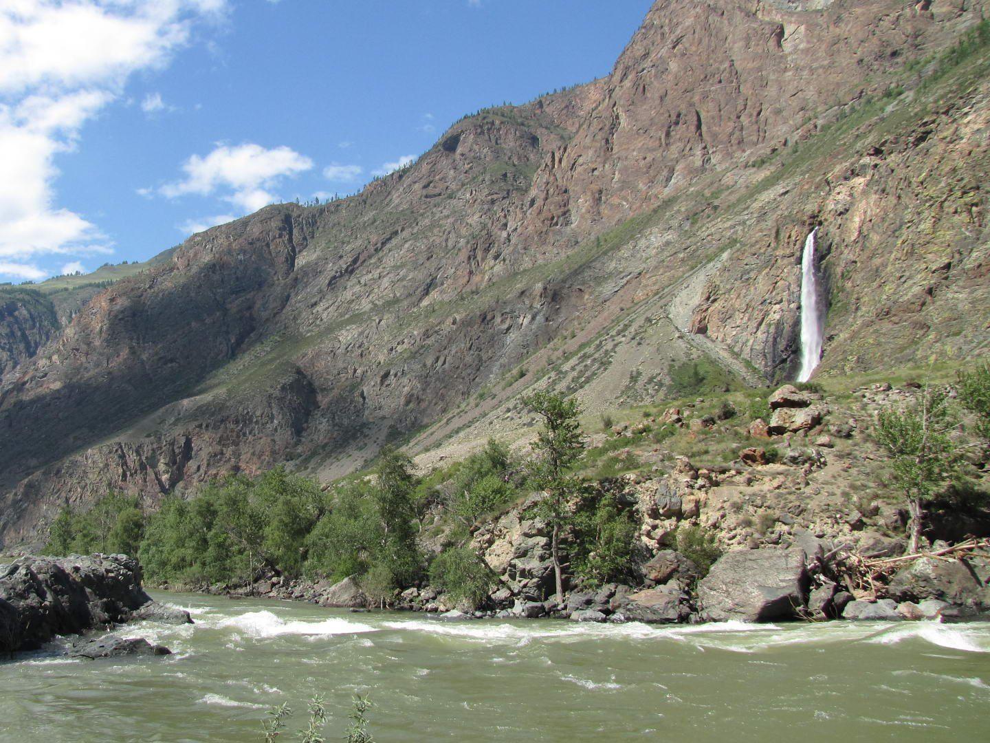 Водопад Кулузун