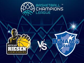 Баскетбол. Лига чемпионов 21/22. Мужчины. Людвигсбург (Германия) - Сассари (Италия)
