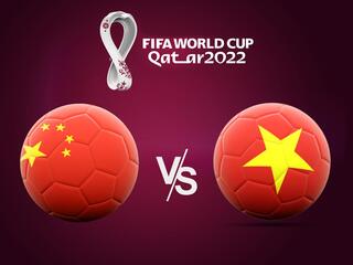 Футбол. Отборочные матчи к ЧМ 2022 в Катаре. Китай - Вьетнам