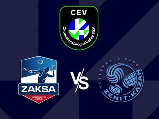 Волейбол. Лига чемпионов 20/21. Полуфинал. 1 игра. Мужчины. ЗАКСА Кендзежин-Козле (Польша) - Зенит Казань (Россия)