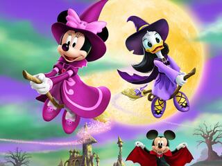 Сказка Микки о двух чародейках