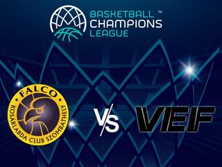 Баскетбол. Лига Чемпионов 21/22. Фальцо (Венгрия) - ВЭФ (Латвия)