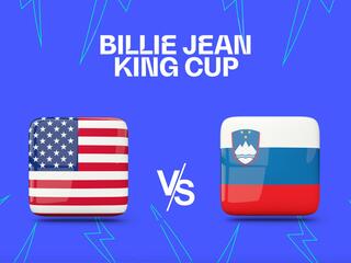 Теннис. Кубок Билли Джин Кинг. США - Словакия. Трансляция из Чехии