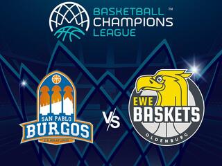 Баскетбол. Лига чемпионов 21/22. Мужчины. Сан Пабло Бургос (Испания) - Ольденбург (Германия)