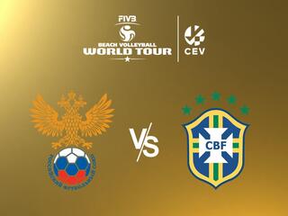 Пляжный волейбол. Мировой тур. Сочи 2021. Мужчины. Россия - Бразилия