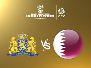 Пляжный волейбол. Мировой тур. Сочи 2021. Мужчины. Полуфинал. Нидерланды - Катар