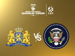 Пляжный волейбол. Мировой тур. Сочи 2021. Мужчины. Нидерланды - США