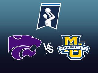 Баскетбол. Регулярный сезон NCAA 2021/22. Битва Конференций Big East и Big 12. Канзас Стейт - Маркетт