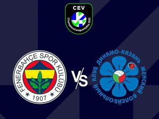 Волейбол. Лига чемпионов 21/22. Женщины. Фенербахче Стамбул (Турция) - Динамо Ак Барс Казань (Россия)