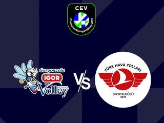 Волейбол. Лига чемпионов 21/22. Женщины. Горгонзолла Новарра (Италия) - Тюрк Хава Йоллари (Турция)