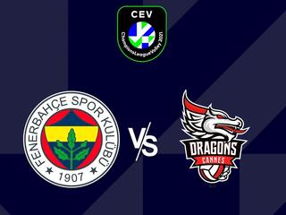 Волейбол. Лига чемпионов 21/22. Мужчины. Фенербахче Стамбул (Турция) - Канны (Франция)