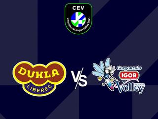 Волейбол. Лига чемпионов 21/22. Женщины. Дукла Либерец (Чехия) - Горгонзолла Новарра (Италия)
