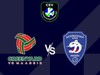 Волейбол. Лига чемпионов 21/22. Мужчины. Гриньярд Маасейк (Бельгия) - Динамо Москва (Россия)