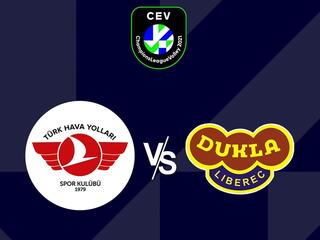 Волейбол. Лига чемпионов 21/22. Женщины. Тюрк Хава Йоллари (Турция) - Дукла Либерец (Чехия)