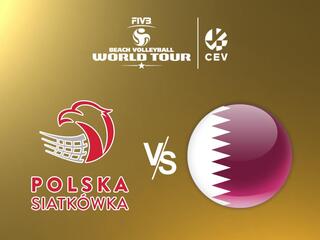 Пляжный волейбол. Мировой тур. Мужчины. Финал. Польша - Катар