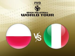 Пляжный волейбол. Этап Мирового тура 2021. Полуфинал. Мужчины. Польша - Италия