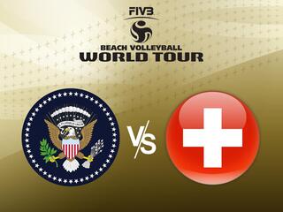 Пляжный волейбол. Этап Мирового тура 2021. Финал. Женщины. США - Швейцария