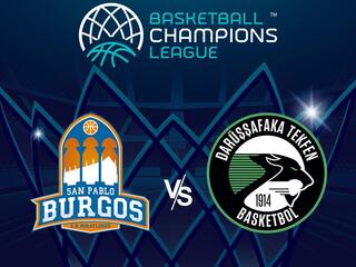 Баскетбол. Лига чемпионов 21/22. Сан-Пабло Бургос (Испания) - Дарушфака (Турция)