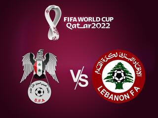 Футбол. Отборочные матчи на ЧМ 2022. Квалификация. Сирия - Ливан