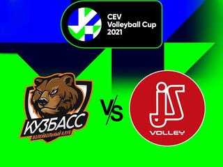 Волейбол. Кубок ЕКВ 21/22. Мужчины. Кузбасс Кемерово (Россия) - Ческе Будеёвице (Чехия)