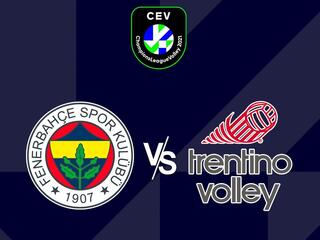 Волейбол. Лига чемпионов 21/22. Мужчины.Фенербахче (Турция) - Трентино (Италия)