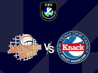 Волейбол. Лига чемпионов 21/22. Мужчины. Ястжебски Вегель (Польша) - Кнак Руселари (Бельгия)