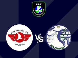 Волейбол. Лига чемпионов 21/22. Женщины. Тюрк Хава Йоллари (Турция) - Горгонзолла Новара (Италия)