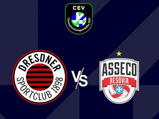 Волейбол. Лига чемпионов 21/22. Женщины. Дрезднер (Германия) - Ресовия Жешув (Польша)