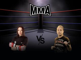 MMA Series Names. М.Артюхина vs Е.Макарова