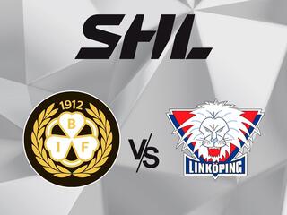 Хоккей. Шведская Хоккейная Лига SHL. Регулярный сезон 2021/22. Брюнес - Линчепинг
