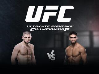 Смешанные единоборства. UFC. Хабиб Нурмагомедов против Тиаго Тавареса. Трансляция из Бразилии