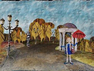 Приключение зонтика