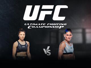 Смешанные единоборства. UFC. Джи Йон Ким против Присциллы Качоэйры